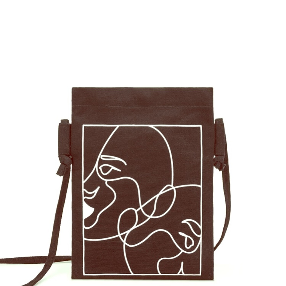 Abstract mini tote